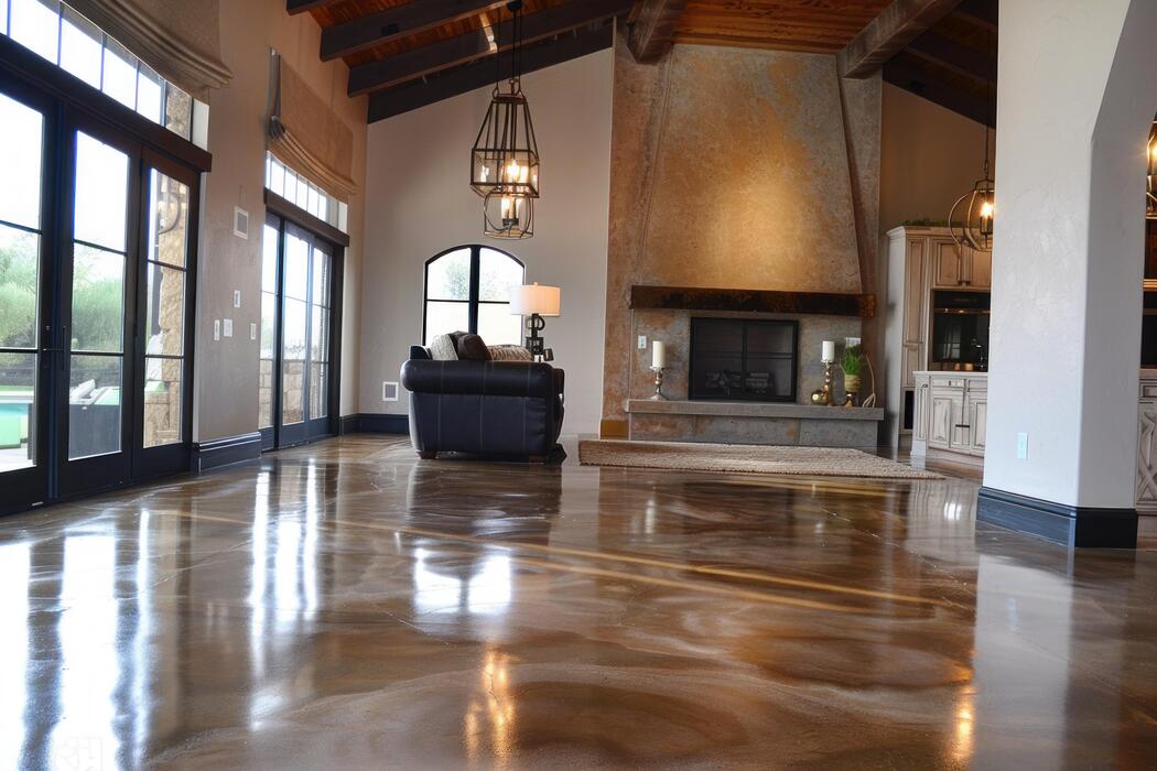 Glossy Epoxy Floors